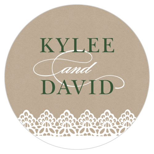 Our gorgeous Rustic Lace Coaster is the perfect gift- both for your venue's tables and for your guests to take home after your big day.