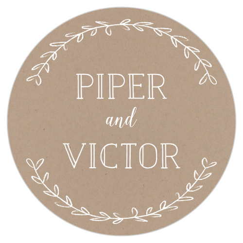 Our gorgeous Rustic Love Coaster is the perfect gift- both for your venue's tables and for your guests to take home after your big day.