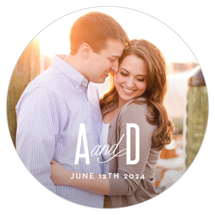 Our gorgeous Script Heart Coaster is the perfect gift- both for your venue's tables and for your guests to take home after your big day.