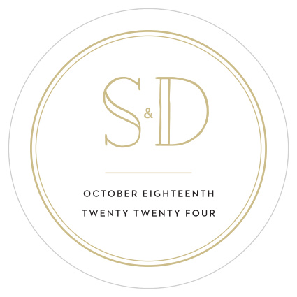 Our Type Frame Drink Coasters are bold and bright!