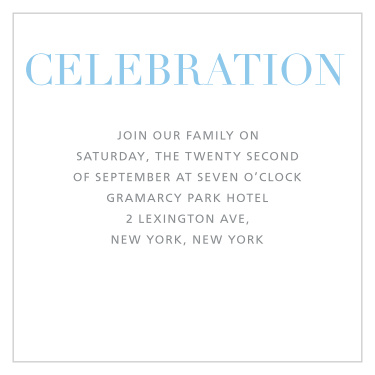 Our Bold Mitzvah Bar Mitzvah Reception Cards utilize the same gorgeous design and color scheme as several other cards in the Bold Mitzvah mitzvah suite.