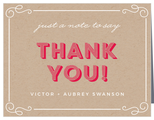 Our Big Three Baby Shower Thank You Cards are perfect for the sweet parents who are expecting another addition to their family!