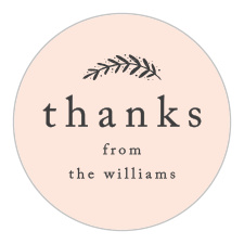 Seal every belly band, pocket, and outgoing envelope with our darling Perfectly Personalized Wedding Stickers!