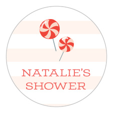 Celebrate your sweet little blessing with our Sweet Baby Baby Shower Stickers!