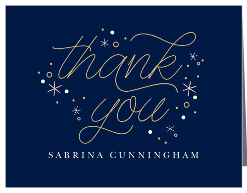 Choose our absolutely darling Sweet Stars Baby Shower Thank You Cards to celebrate your little bundle of joy!