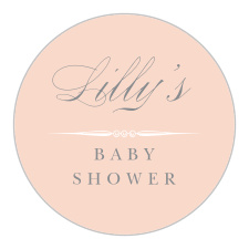 Celebrate your little blessing to come with our Tutu Cute Baby Shower Stickers!