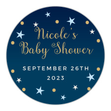 Our Twinkle Little Star Baby Shower Stickers are heartwarmingly sweet!