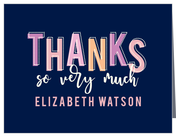 Thank your guests with our Surprise Event Adult Birthday Thank You Cards.