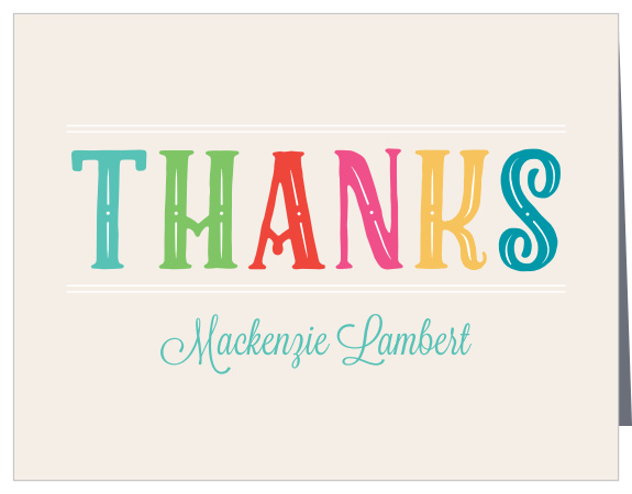 Thank your guests for the fun festivities with our Fun Fiesta Adult Birthday Thank You Cards.