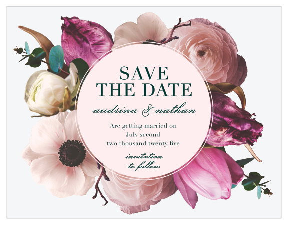 Our Southern Romance Save-the-Date Cards are a perfect choice for your perfect day.
