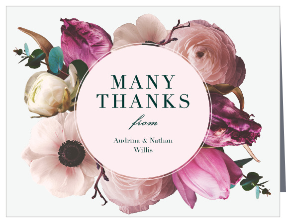 Our Southern Romance Wedding Thank You Cards are a perfect choice for your perfect day.