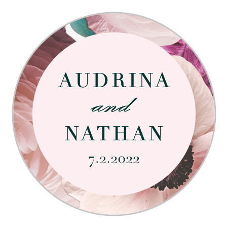 Southern Romance Wedding Stickers