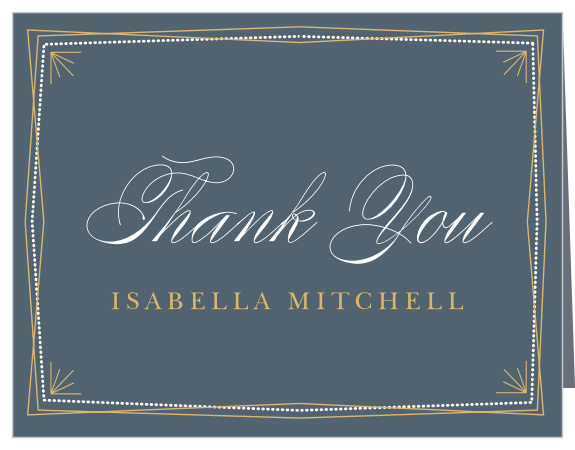 Thank your party guests in style with our Bold Year Adult Birthday Thank You Cards.