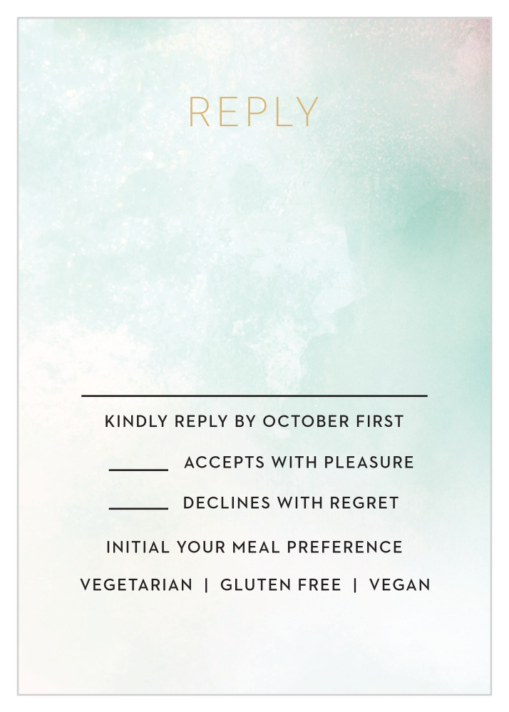 Love Hues Response Cards
