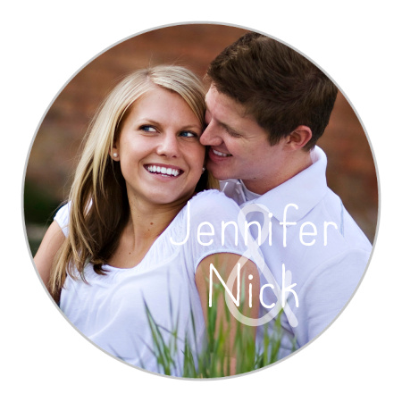 Sweet Affection Wedding Stickers
