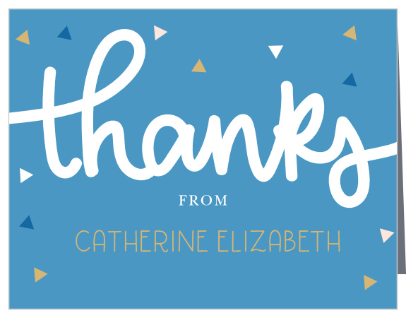 Show your appreciation with our Big Hooray Baby Shower Thank You Cards.