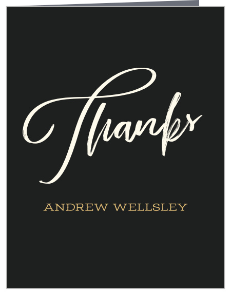 Our Candle Lights Adult Birthday Thank You Cards are minimalistic and unique.