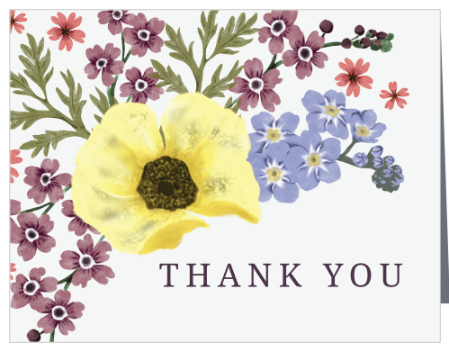 Garden Dreams Baby Shower Thank You Cards