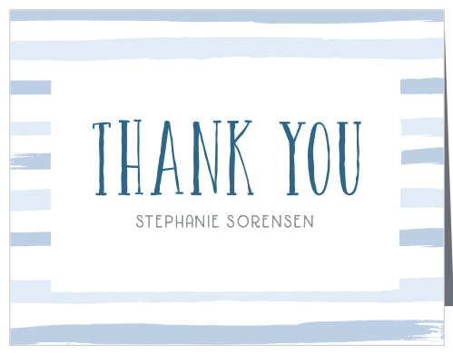 Our Miracle Pair Baby Shower Thank You Cards are a perfect way to thank your guests! 