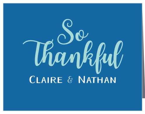 Our Blue or Pink Baby Shower Thank You Cards have a bright and bold look that will excite everyone you send it to.