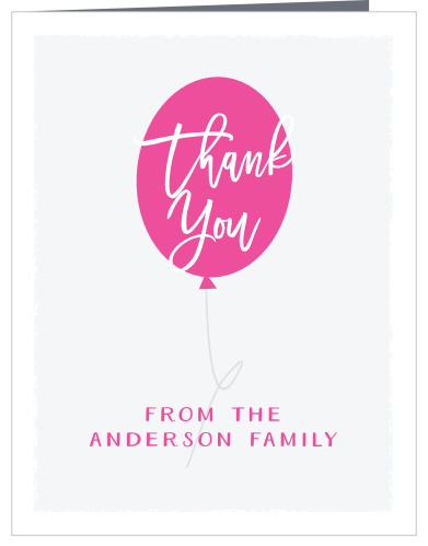 Pink or Blue Baby Shower Thank You Cards