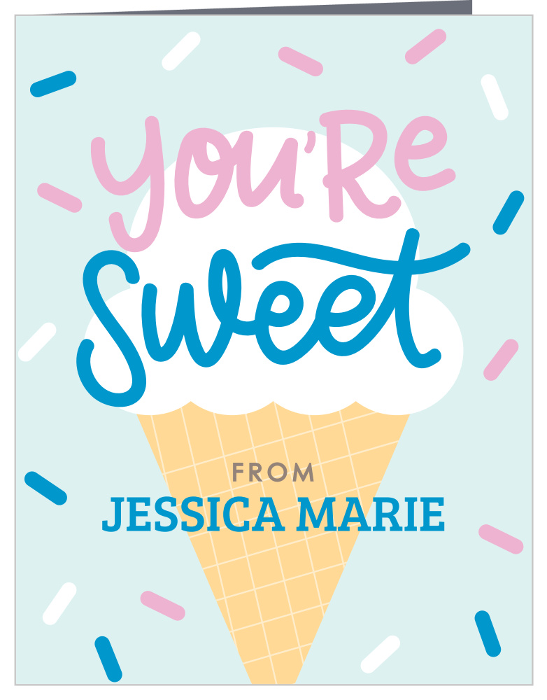 Sweet Sprinkles Baby Shower Thank You Cards