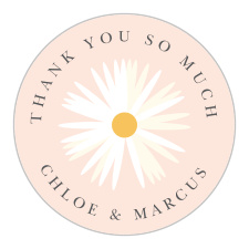 Our lovely Tiny Daisies Wedding Stickers are the perfect detail to any floral wedding suite!