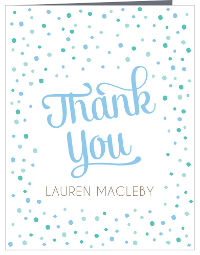 Sprinkle With Love Baby Shower Thank You Cards let you make your gratitude tangible.