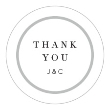 The Monogram Square logo square is the perfect finishing touch for this or any wedding invitation set.