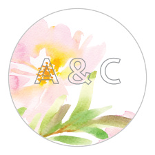 Give your wedding stationery an extra splash of energy with our Summer Bouquet Wedding Stickers.