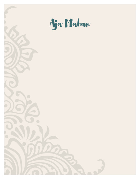 Share your passion for your craft and your students with our Yoga Instructor Business Stationery.