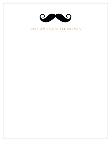 Any barber can stand out with our classy, whimsical Mustache Barber Business Stationery.