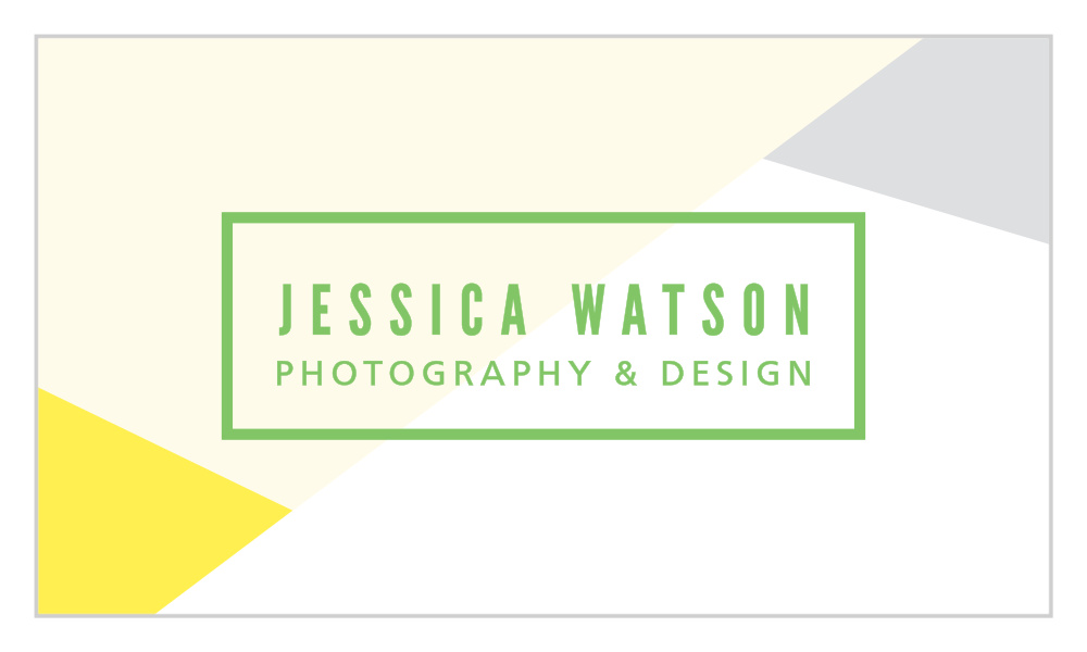 Modern Photography Business Cards