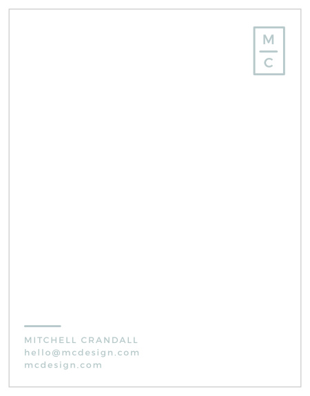 Our Modern Minimal Business Stationery is a surefire way to level up your networking game.