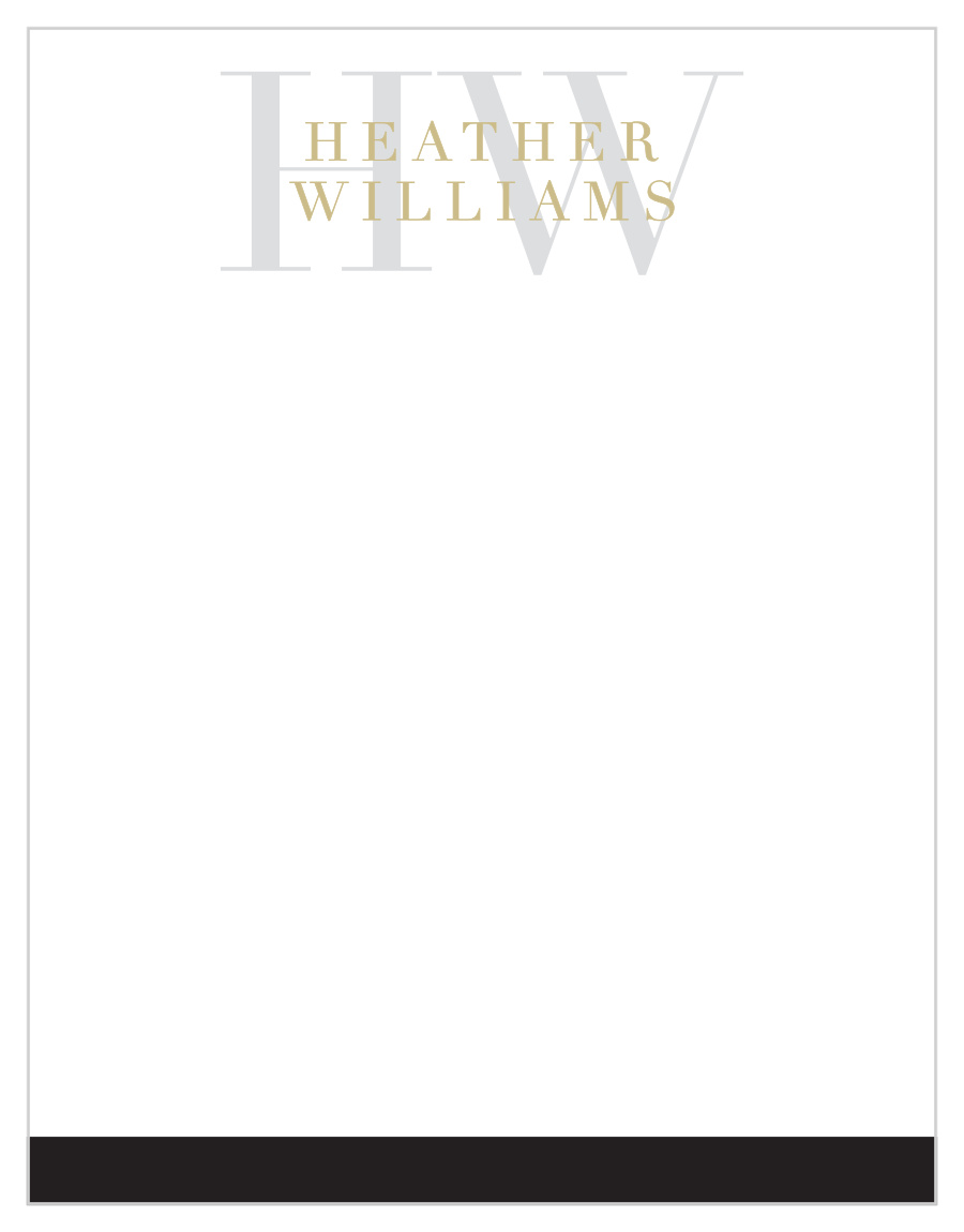 Classic Attorney Business Stationery