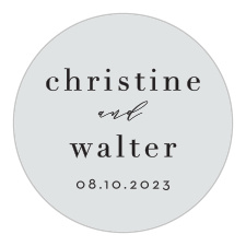 Add a lovely finishing touch to your envelopes or gift family and friends with a memento of your special day with our Cascading Photo Wedding Stickers.