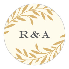 The Tree Branch Silhouette logo square is the perfect finishing touch for this or any wedding invitation set.