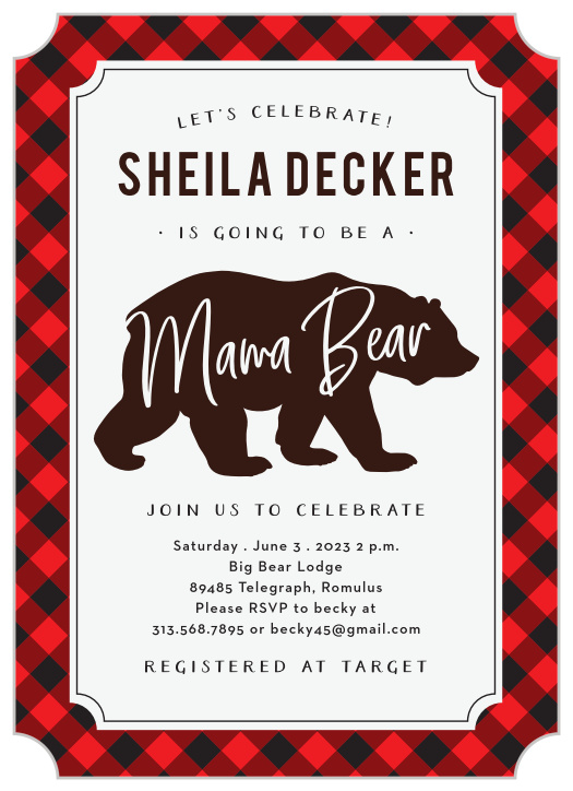 Baby Shower Neutral Gender Invitation – Mama Life Printables