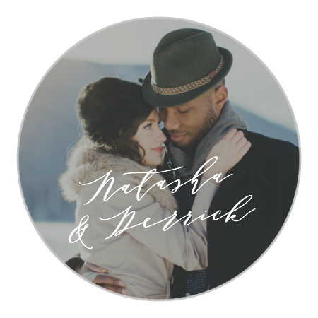 Passionate Forever Wedding Stickers