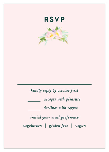 Citrus Flowers Response Cards