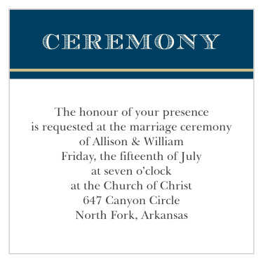 The Photo Ribbon Ceremony Cards are small and versatile.