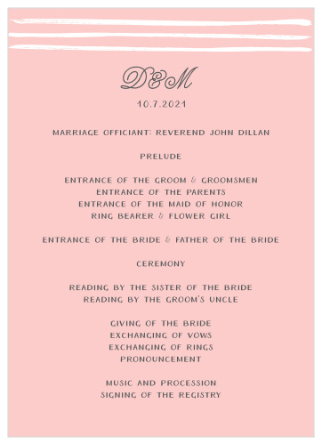 Our Rustic Doodle Wedding Programs have the rustic, hand-drawn look you've been looking for. 