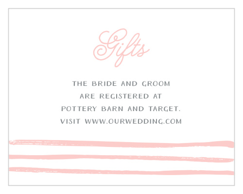 Our Rustic Doodle Registry Cards have the rustic, hand-drawn look you've been looking for.