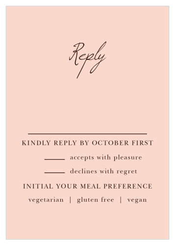 Autumn Aubergine Response Cards