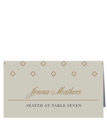 Treat your friends and family to unforgettable experience with our Antique Flowers Place Cards.