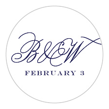 Our Pastel Watercolors Wedding Stickers offer a gorgeous seal for envelopes, finishing touches on your wedding decorations, and little mementos of your big day! With the simplicity of a swirling script spelling out your initials and an elegant type for your wedding date, these stickers are a fantastic addition to your wedding style.