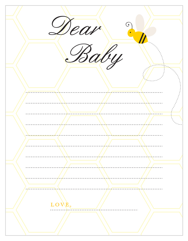 Mommy To Bee Letter to Baby