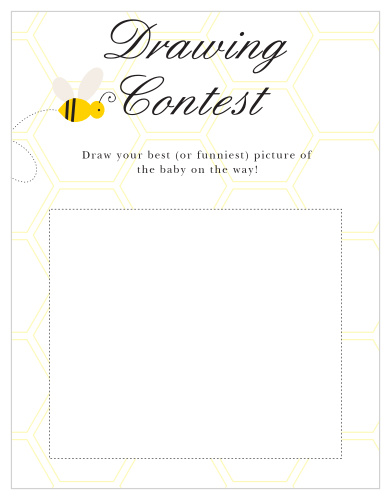 Make a buzz with our Mommy to Bee Baby Drawing Contest.