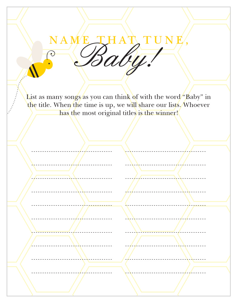 Mommy To Bee Baby Song Contest