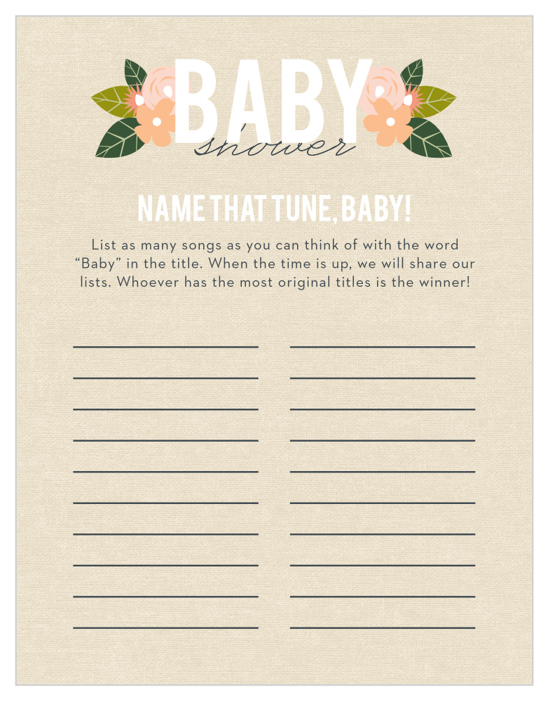 Herbaceous Babe Baby Song Contest